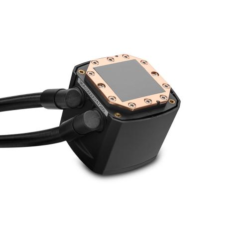 EK Nucleus AIO All-in-One Liquid CPU Cooler with EK FPT Fans, Water Cooling Computer Parts, 120mm Fan, Compatible with Latest Intel & AMD CPUs (240mm, Nucleus - CR240)