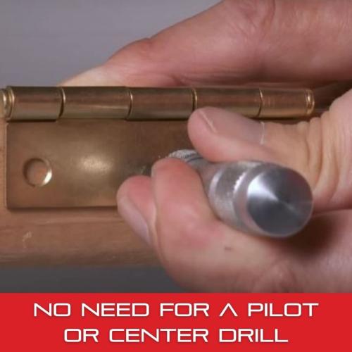 Starrett Steel Automatic Center Punch with Adjustable Stroke Punch Diameter, Lightweight, Knurled Steel Handle