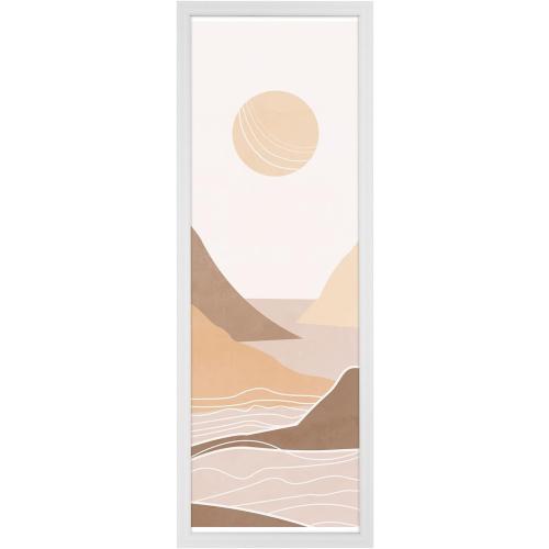 13x39 Frame Rustic White, Distressed 39x13 Picture Frame, Art Pic Hanging Poster Frame, 13 by 39 Gallery Family Concert Portrait Wall Photo Frame Anniversary/Birthday/Wedding/Thank you/Christmas Gift