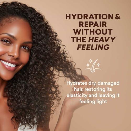 Just Nutritive Leave in Conditioner/Multitasking Leave In for All Hair Types/Pure ingredients fight frizz, split ends and creates radiant healthy shine