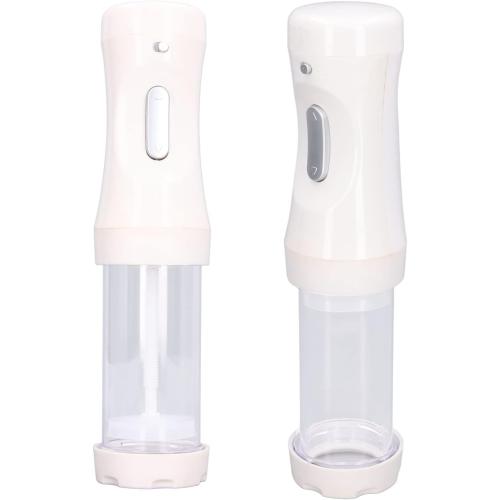 Electric Press, Making Kit Transparent Electric Decorating Tool with 12 and 4 Decorating Nozzles, for DIY Cake Decorating