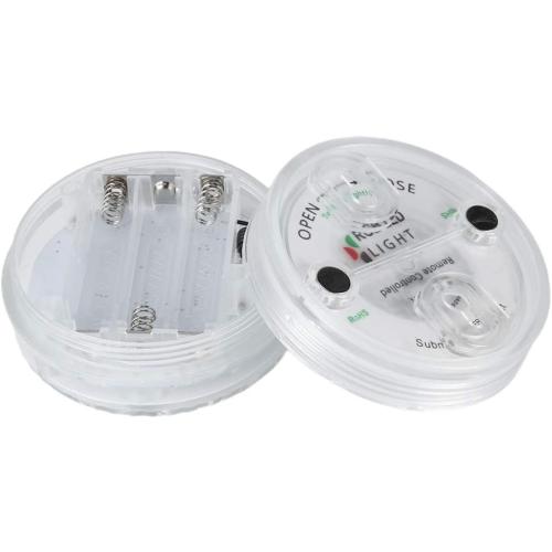 01 Submersible LED Lights, Reusable Underwater Pond Lights for Aquarium for Swimming Pool for Vase for Fish