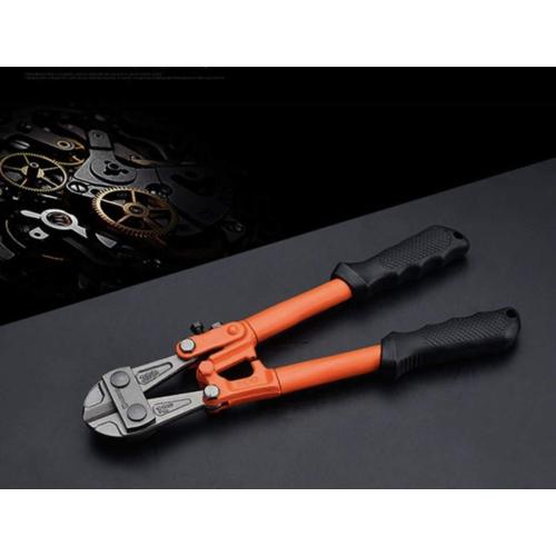 Edward Tools Bolt Cutter 18” - Heavy Duty Forged T8 Steel Blade Cuts Steel Wire, Chain Link Fence, Metal Rods, Screws, Locks, Small padlocks Cutters Ergonomic Rubber Grip Handle