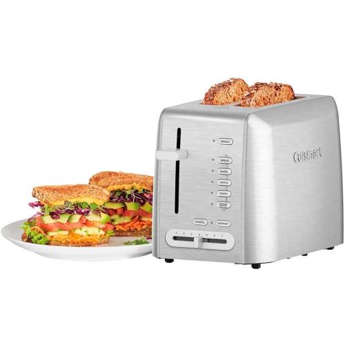 Cuisinart 2-Slice Custom Select Metal Toaster NEEDS CLEANING