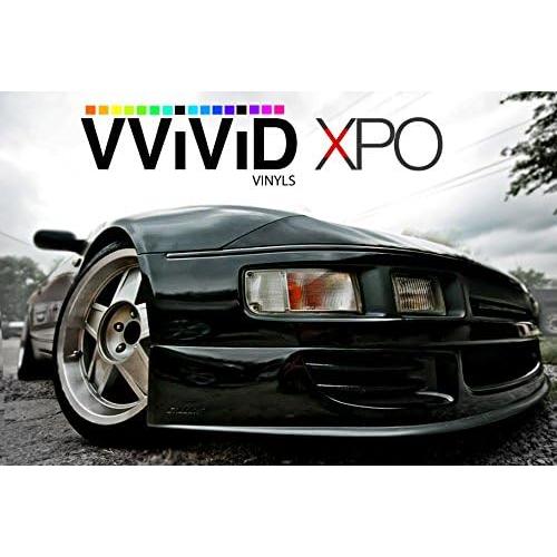 VViViD Black Gloss Bulk Roll Vinyl Wrap Roll with Air Release Technology (3ft x 5ft)