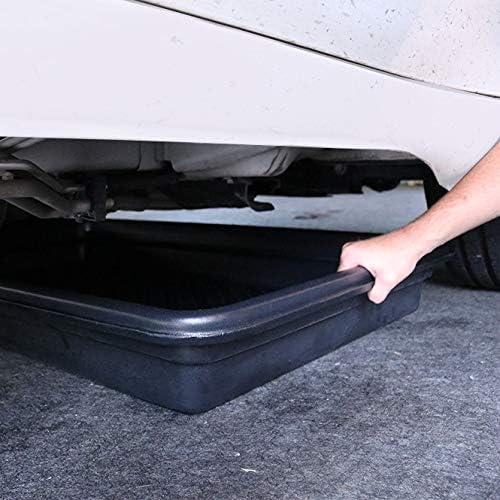 PIG Utility Containment Tray | 23.93 Gallon Sump Capacity | 28.25 W x 52.25 L x 5 H | Black | PAK919