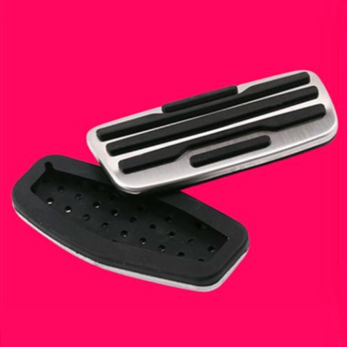 Stainless Steel Gas Brake Pedal Cover Set® - Compatible with GMC Yukon, Sierra, and Chevy Silverado, Tahoe, Suburban