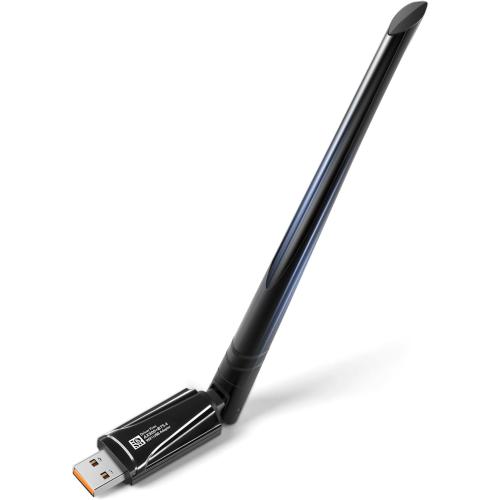 INTELBRAS 2-in-1 USB Bluetooth WiFi Adapter, AX900 WiFi 6   Bluetooth 5.4