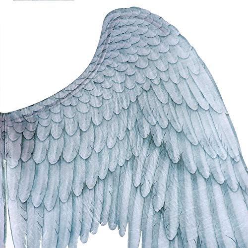 Alodidae 3D Angel Wings Costume with Elastic Straps Halloween Party Mardi Gras Cosplay Accessory
