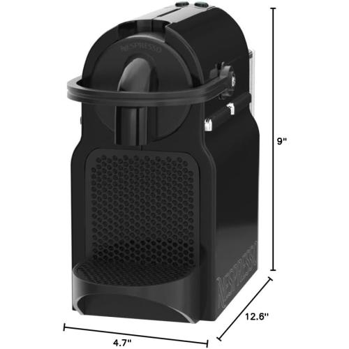 Nespresso D40-US-BK-NE Inissia Espresso Maker, Black (Discontinued Model)