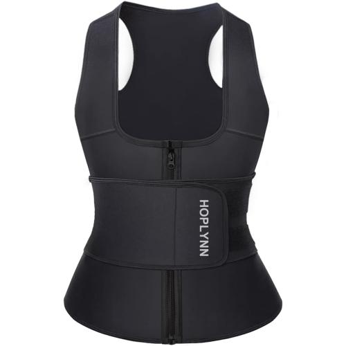 Size 3XL HOPLYNN Neoprene Sauna Sweat Waist Trainer Corset Trimmer Vest for Women Tummy Control, Waist Cincher Body Shaper