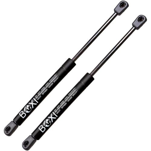 Qty(2) BOXI 6312 Hood Lift Supports Gas Struts Shocks Fit for Dodge Dakota 2005-2012 | for Dodge Ram Dakota 2011 | for Mitsubishi Raider 2006-2009 | for Ram Dakota 2012 | Cab Pickup 4-Door | SG314038