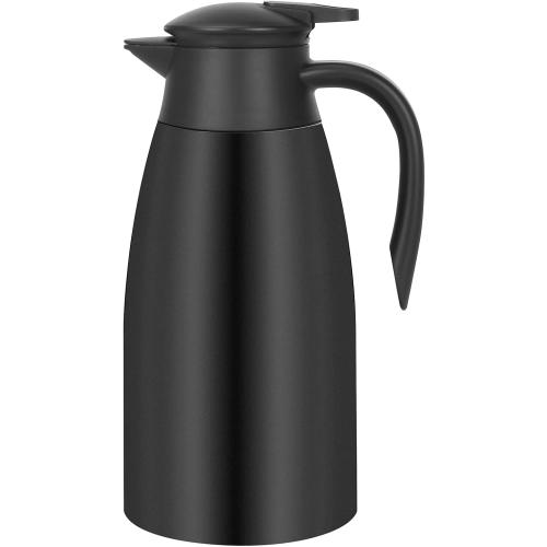 70oz Thermal Coffee Carafe Insulated Coffee Thermos, Stainless Steel Insulated Vacuum Coffee Carafes For Keeping Hot, Double Walled Insulated Vacuum Flask, Tea Water Coffee Dispenser Airpot
