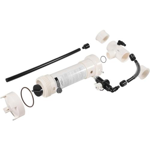 R171096 Pool Chlorinator, 320 Automatic in-Line Chlorine/Bromine Feeder Compatible with Rainbow 320, Upgraded Replacement for R171096 Chlorinator for Pools and Spas, for 6,500–70,000 Gallons