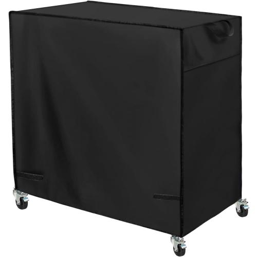 Patio Cooler Cart Cover,Fits for Most 80-100 Quart Rolling Cooler Cart,Waterproof Patio Ice Chest Protective Covers for Outdoor Bar Cart