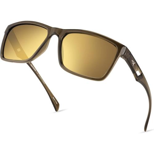 KastKing FlatRock Polarized Sport Sunglasses for Men & Women, UV Protection