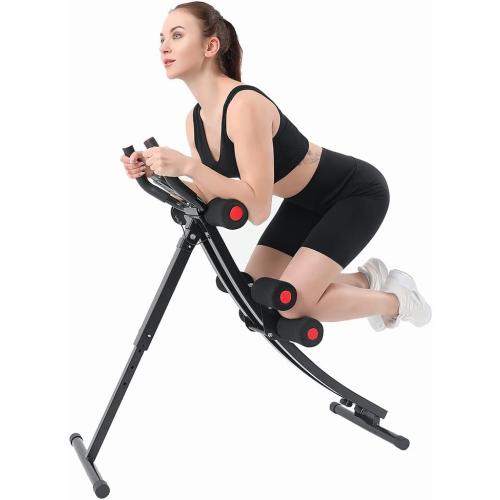 Fitlaya Fitness Core & Abdominal Trainers AB Workout Machine Home Gym Exercise Machine Ab Cruncher Foldable Fitness Equipment