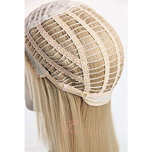 Topcosplay 70s 80s Wig for Women Men Couples Halloween Costumes Wig Rocking Punk Rocker Mullet Wig Blonde