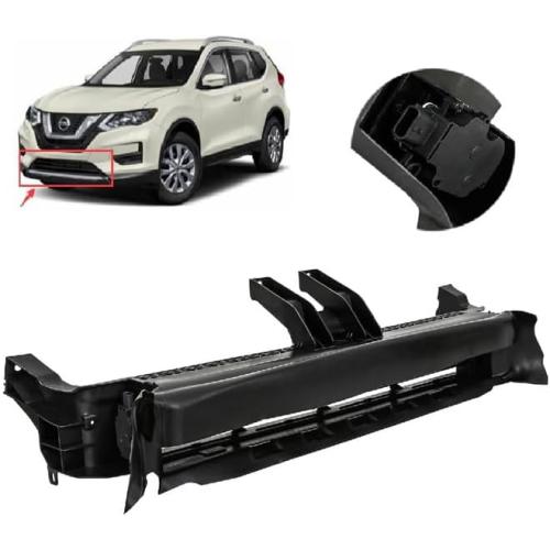 BLACK Rogue Active Shutter with Motor - Active Grille Shutter Assembly w/Motor Compatible with 2016 2017 2018 2019 Nissan Rogue replaces 601-356 214214BC0A 214216FR0A
