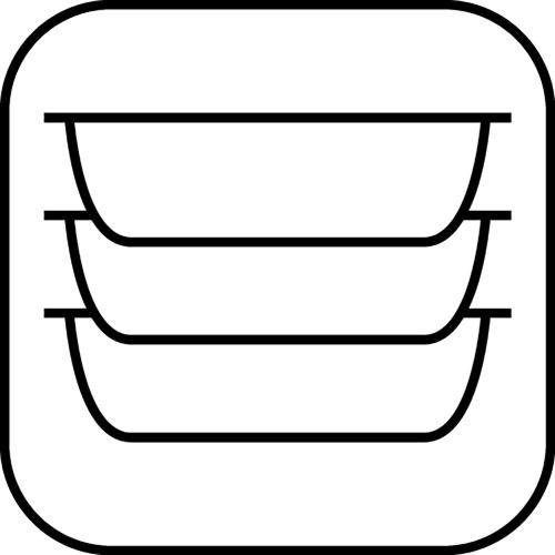 APS The Grid 19044 Plate, Porcelain, Diameter 32 cm, Sand, Stackable