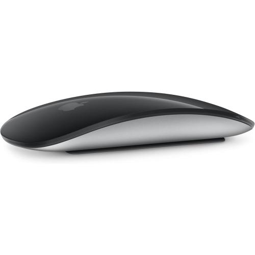 Apple Magic Mouse ​​​​​​​ (Wireless, Rechargable) - Black Multi-Touch Surface (Renewed)