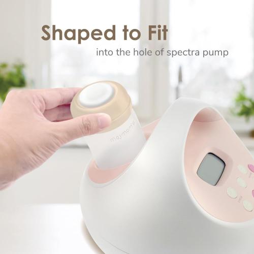 Maymom Pump Part Compatible with Spectra S2 S1 9 Plus Breastpump Not Original Spectra Replacement Pump Part 24mm Flange Bottle Duckbill Valve