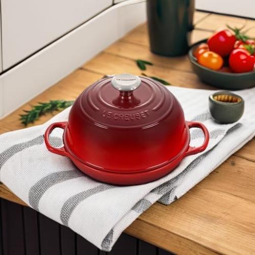 Le Creuset Enameled Cast Iron Bread Oven, Cerise