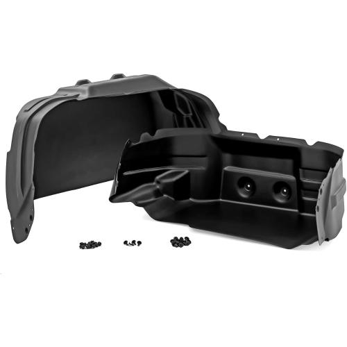 Rough Country Rear Wheel Well Liners for Toyota Tacoma (2024-2025) - Heavy-Duty Rear Fender Liners for Mud & Debris Protection, Made in USA