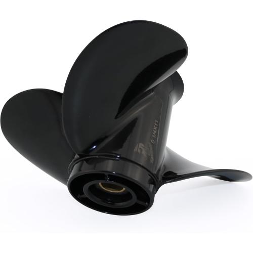 CAPTAIN Aluminum Outboard Propeller Fit Evinrude/Johnson Engines 8-15HP 13Tooth Spline RH