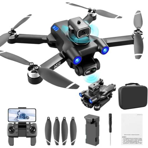 GPS Drone with Camera for Adults 4K,New Upgrade Drone with Batteries,RC Quadcopter w/Brushless Motor,Auto Return,Circle Fly,Waypoint Fly, Follow me,50  Mins Long Flight,Gifts for Adults/Kids Beginner
