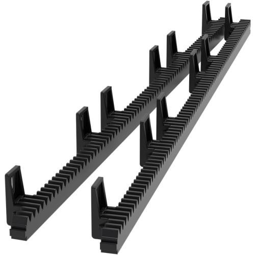 TOPENS RNH2 Heavy Duty Reinforced Nylon Gear Rack with Metal Insert for All Sliding Gate Opener Operator Including Mounting Hardware Set of 2 pcs Gear Racks, Total 6.5 Feet‼️no hardware‼️