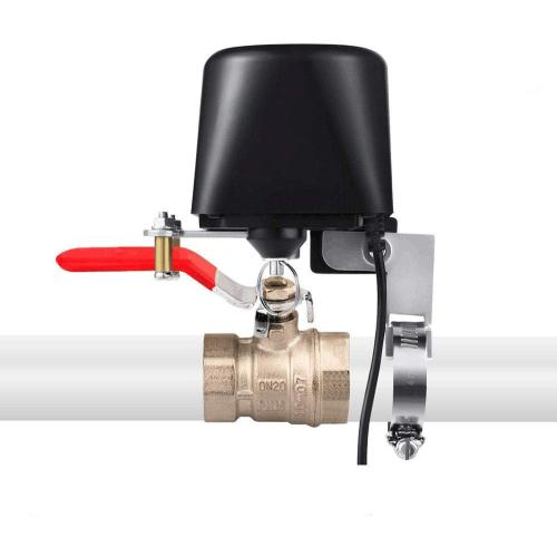 Motorized Smart Valve Watering Timer - WiFi & Bluetooth Electric Water Shutoff Controller Robot, Tuya & Smart Life App Control, Compatible With Alexa, No Hub Required