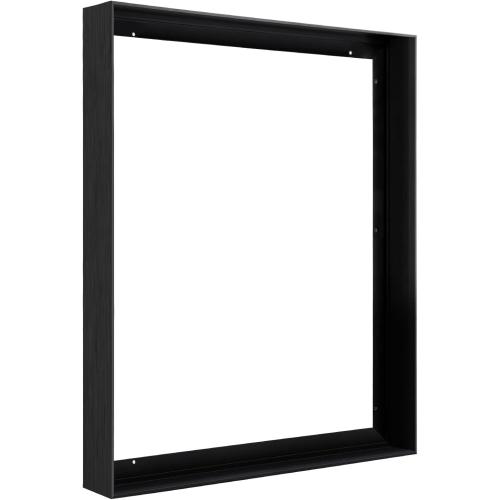 Floating Frame for 30x40 Canvas Paintings, DIY Metal Canvas Frame with 1.5 Deep for Oil Paintings Portrait Landscape Living Room Home Office Wall Art Decor (Black)