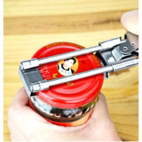 Jar Opener for Weak Hands, Adjustable Stainless Steel Can Opener, Jar Gripper Tight Lid Opener, Kitchen Gadgets, Easy Jar Opener for the Elderly and Children (A)