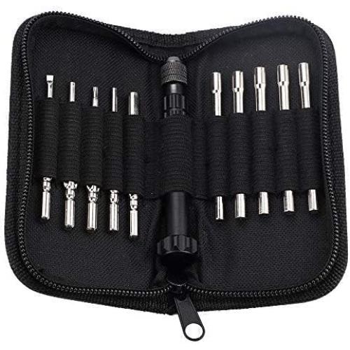 Qiilu 10PCS Carburetor Adjustment Screwdriver Tool Kit, Carburetor Adjuster Tool for 2 Stroke Small Engines Wire Trimmer Chain Saw Leaf Blower
