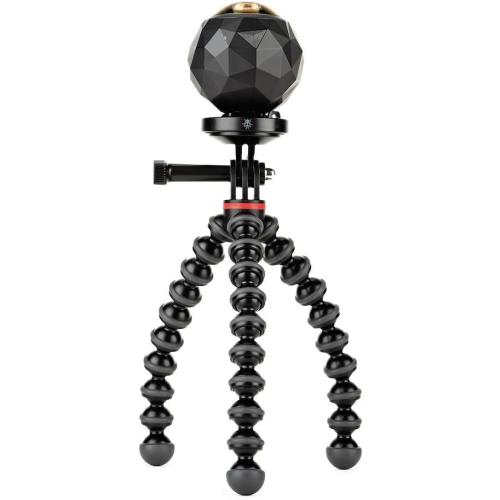 Joby GorillaPod 500 Action, Tripod for Action Cameras, GoPro and Video Cameras, for Content Creation, Vlogging, Live Streaming, TIK Tok,Black