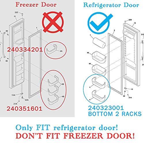 240323001 Refrigerator Door Bin, 15.95in Side Shelf Fit for frigidaire