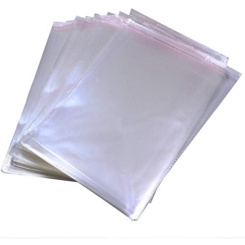 200 Pcs Size  11 x 14 Self Seal Clear Cellophane Bags Resealable Plastic Apparel Bags Perfect for Packaging Clothing, T-Shirt, Brochure, Prints, Handicraft Gift