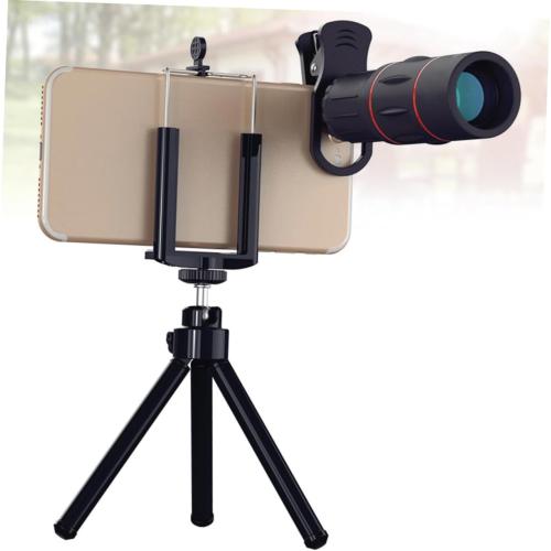 CHILDWEET Telephoto Monocular Lens for Smartphones Cell Phone Lens Kit with Tripod Enhance Imaging Quality for Various Mobile Devices
