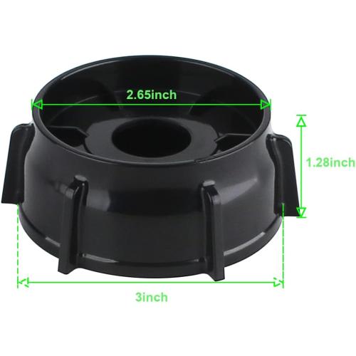 Glass Replacement parts 6-Cup Glass Jar With Blade, Compatible with Oster Blenders