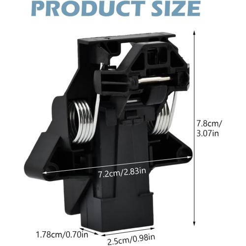 5304516818 Dishwasher Door Latch & Door Switch, Compatible with Frigi-daire Dishwasher Doors Replaces 5304525218 154543901 154758101 154543901 154722401