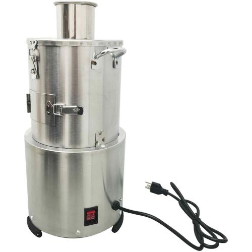 110V Electric Dried Garlic Peeler, 20-35KG/H Capacity 200W Stainless Steel Commercial Garlic Peeling Machine, Peeling Tool for Restaurants, Homes, Canteens