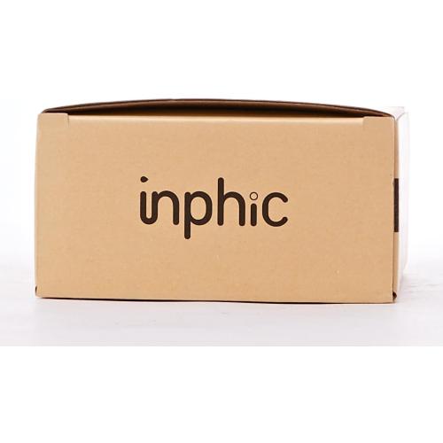 INPHIC Wireless Mouse Rechargeable, Upgraded Visible Battery, 2400 DPI, Silent Ergonomic Computer Wireless Mouse for Laptop, Mac, PC etc.