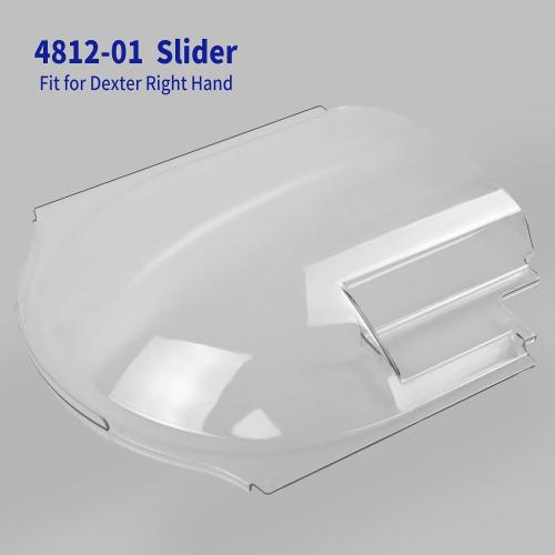 4812-01 RV Plexiglass Slider Kit for Dexter Right Hand Screen Door, Clear