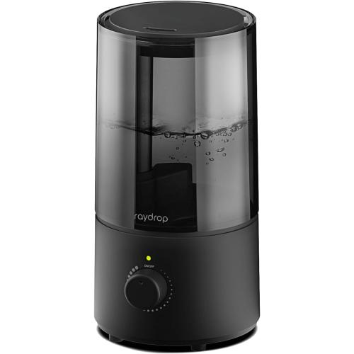 raydrop Humidifiers for Bedroom, raydrop Cool Mist Humidifiers for Babies, 1.0L Quiet Ultrasonic Humidifier, Space-Saving, Filterless, Auto Shut Off - (0.26 Gallon, US 110V)
