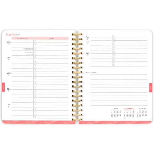 Black Solid planner