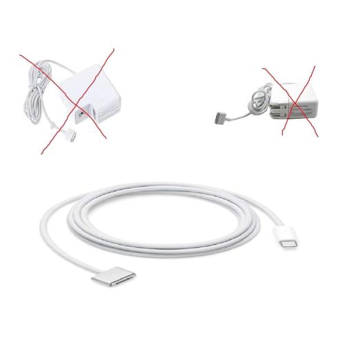 Compatible with Magsafe 2 Magnetic Fast Charging Cable (Mag2) Type-C – Compatible with MacBook Air & MacBook Pro (Mag2 Models), Secure Magnetic Connector, USB-C Power Cable