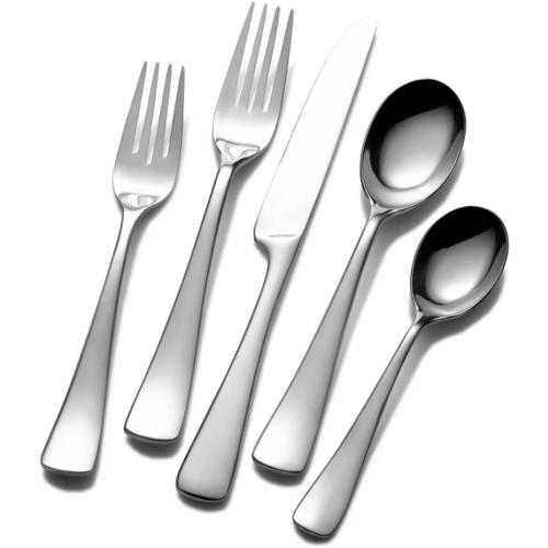 Mikasa Serena Forged Stainless Steel 60pc. Flatware Set (Service for Twelve)