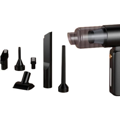 Car Handheld Vacuum Cleaner Keyboard Vacuum Cleaner, 8000PA,Vacuum Cordless Cleaner Hand Vacuum for Home Car Pet Hair, Black Golden, 20.5cmX18.5cm