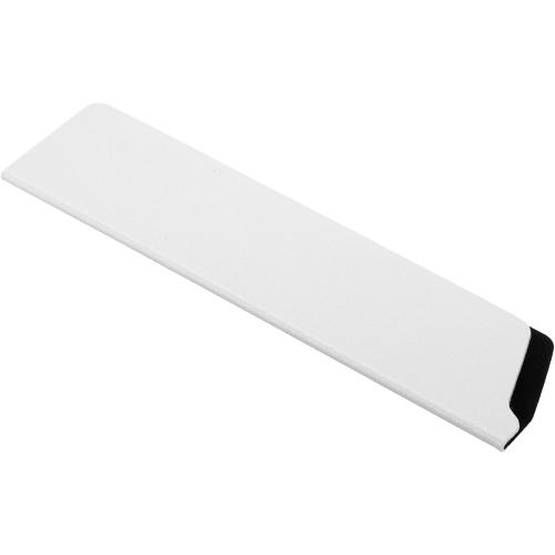PATIKIL ABS Knife Cover Sleeves, 9x2 Inch Knife Blade Edge Guard Sheath Universal Blade Protector Flocking for Home Kitchen, White